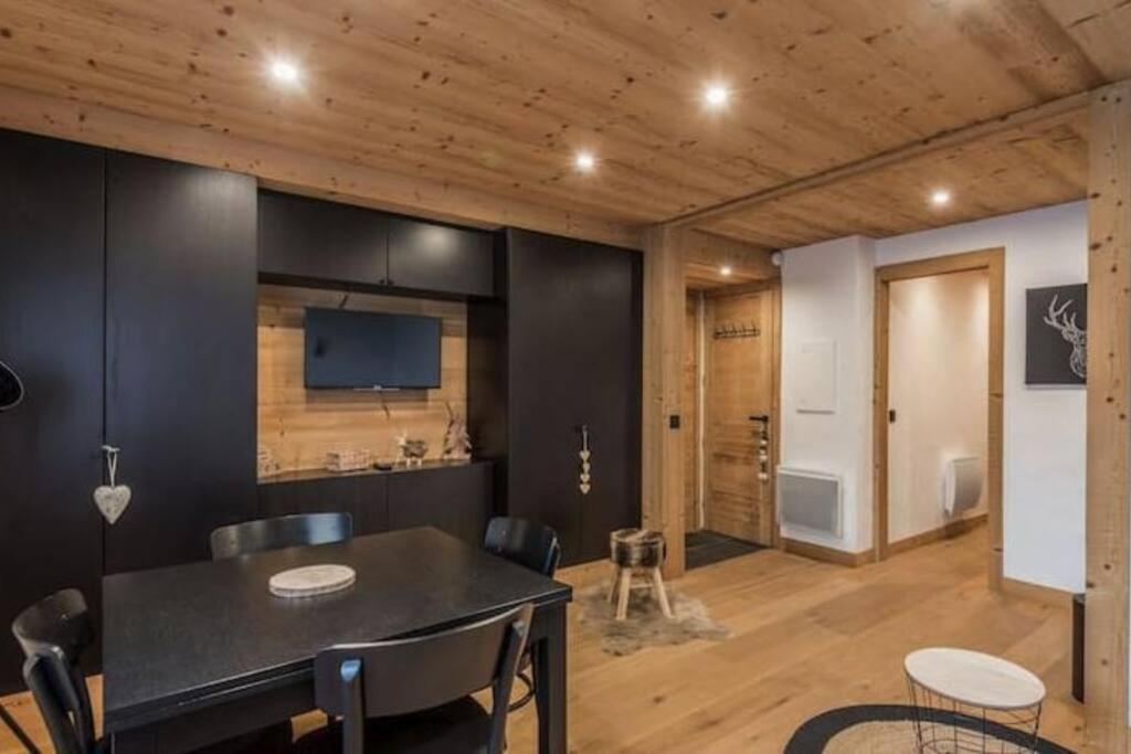 Charmant T2 Megeve, 10 Min A Pied Du Centre Ngoại thất bức ảnh