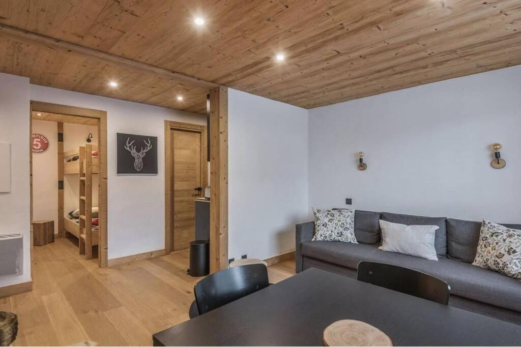 Charmant T2 Megeve, 10 Min A Pied Du Centre Ngoại thất bức ảnh